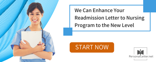 readmission letter for nursing program tips